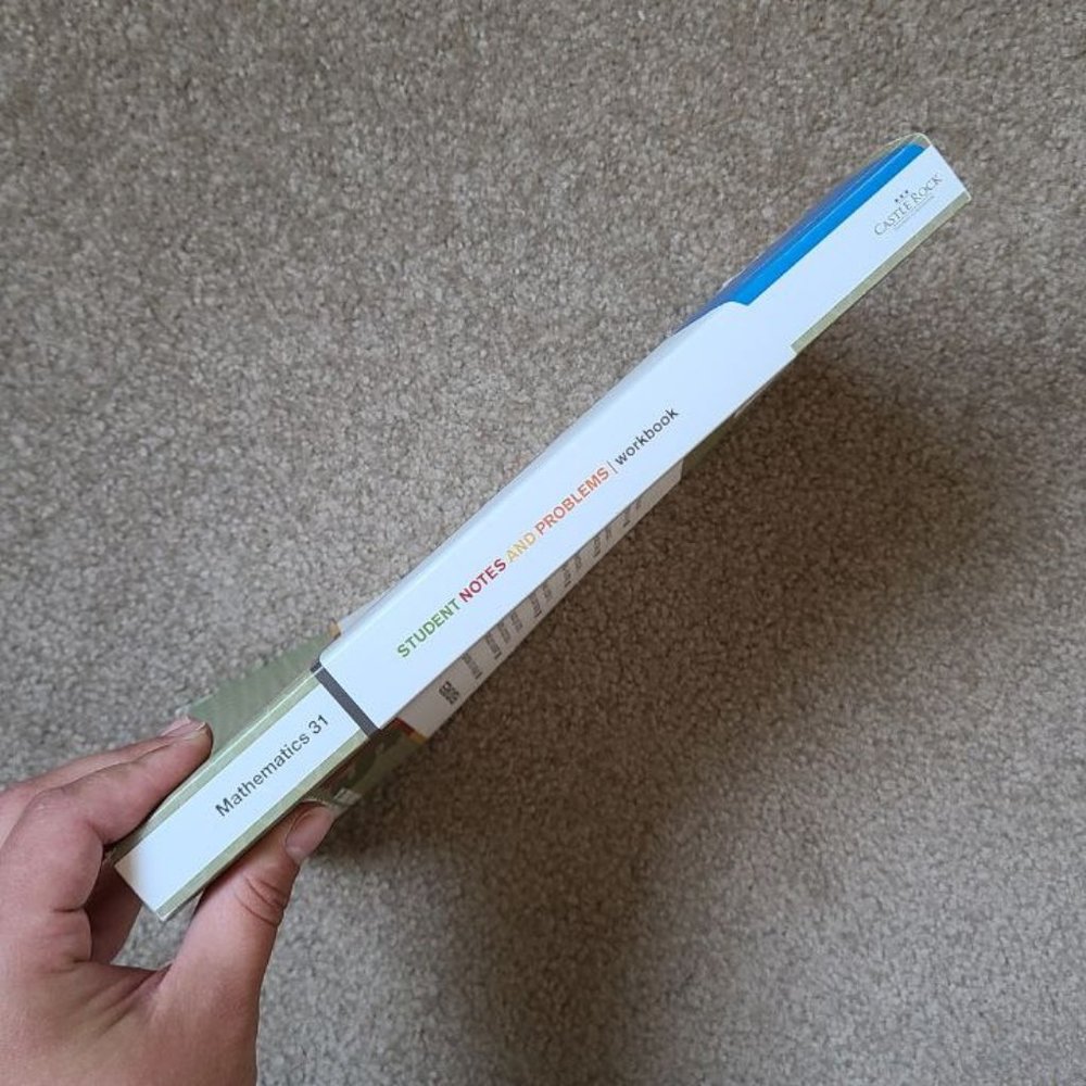 Student Notes and Problems Math 31‎ - Castle Rock - Paperback - Picture 4 of 6